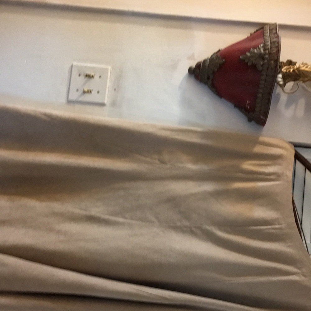 Skirt to the tan top